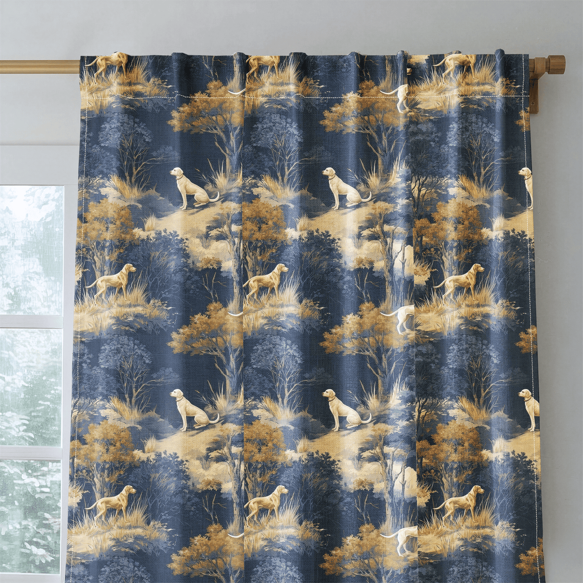 Hound & Hollow - Curtain Panel - The Drapery