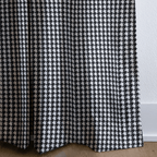 Houndstooth Classic - Curtain Panel - The Drapery