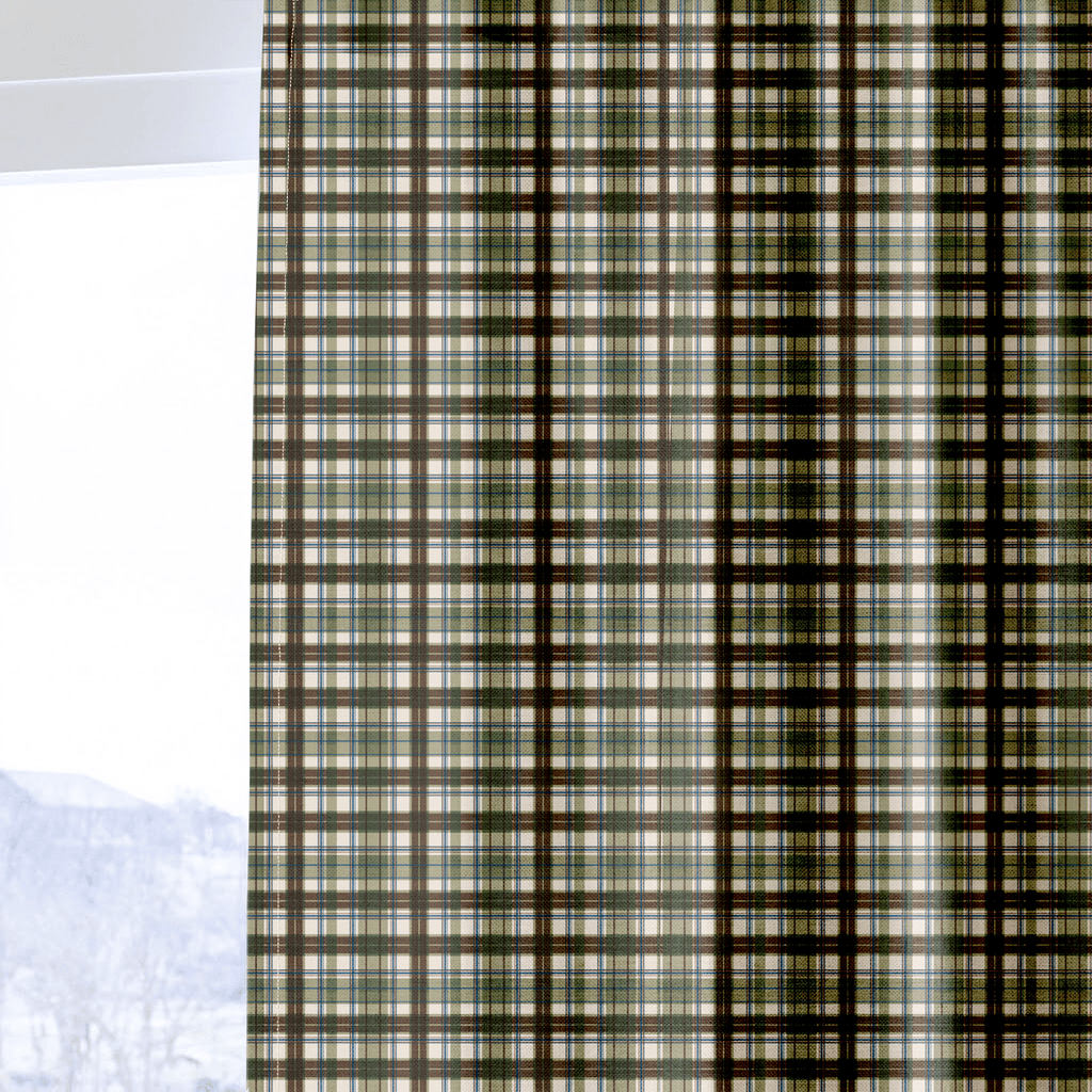 Hunter Tartan Plaid - Curtain Panel - The Drapery