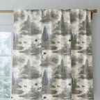 Hunting Dog Toile - Curtain Panel - The Drapery