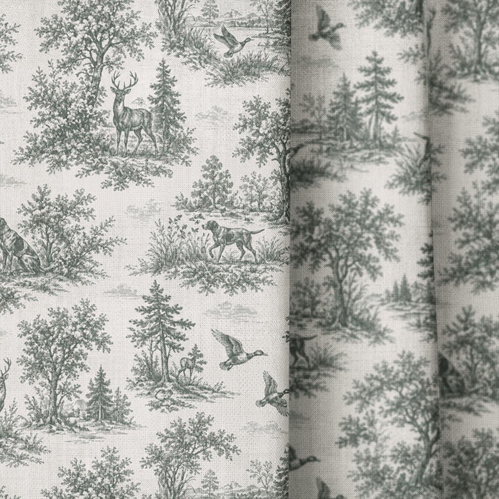 Hunting Toile - The Drapery