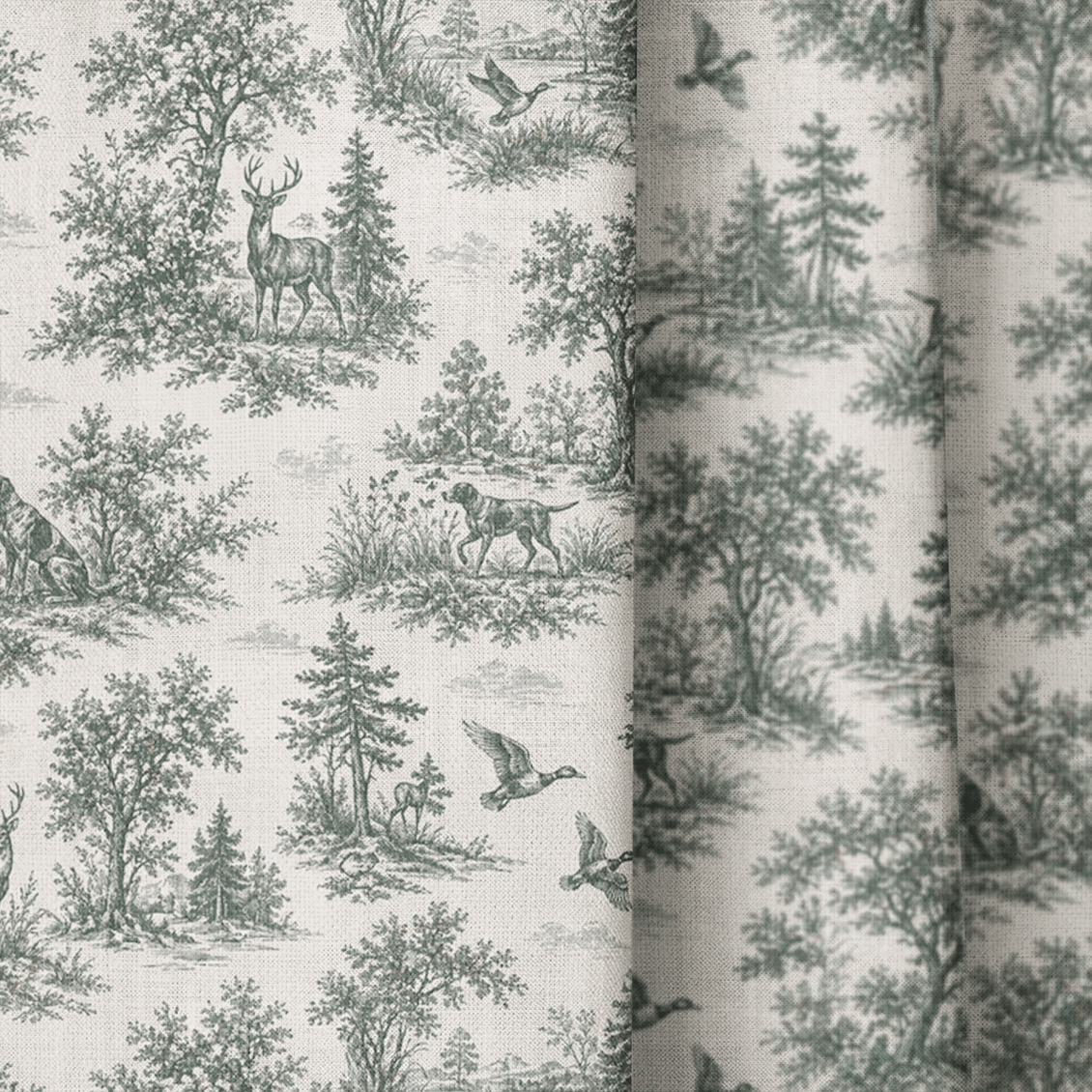 Hunting Toile - The Drapery