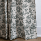 Hunting Toile - Curtain Panel - The Drapery