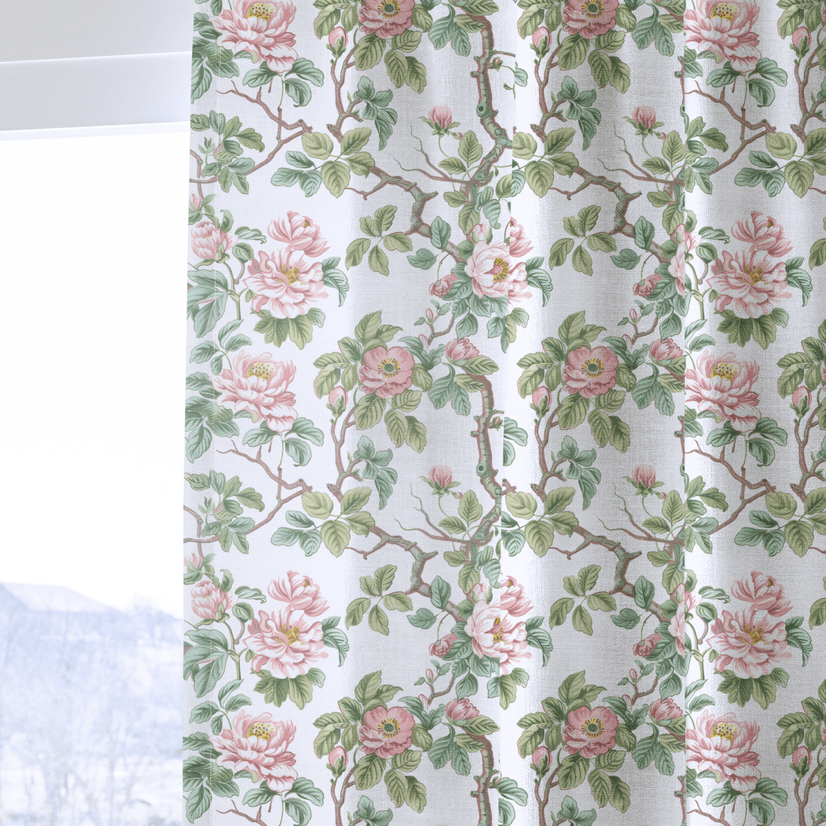 Hyacinth - Curtain Panel - The Drapery
