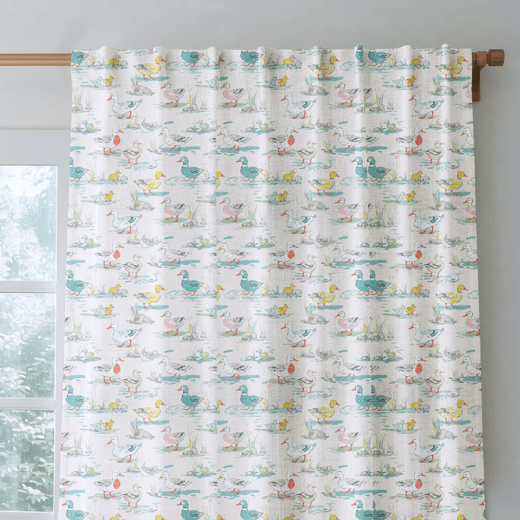 In The Marsh - Curtain Panel - The Drapery
