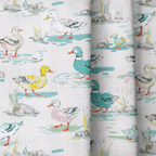In The Marsh - Curtain Panel - The Drapery