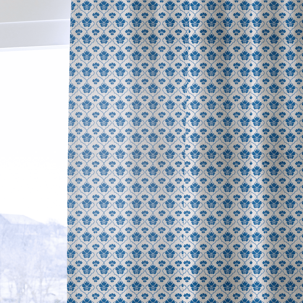 Indigo Haven - Curtain Panel - The Drapery