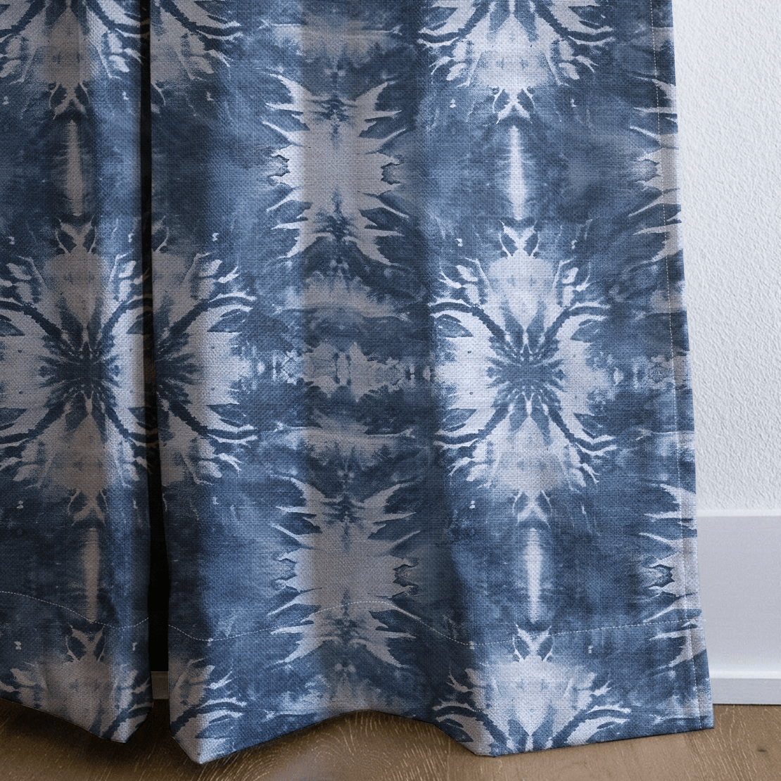 Indigo Tide - Curtain Panel - The Drapery