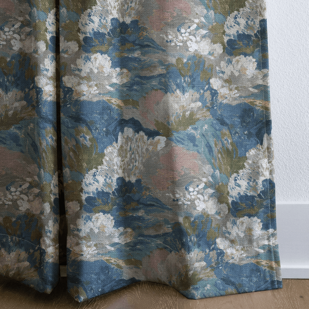 Ink Drops - Curtain Panel - The Drapery