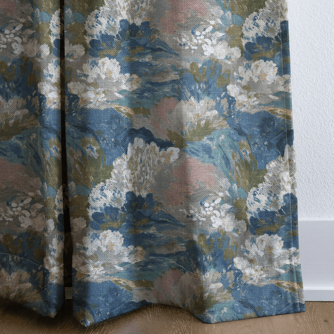 Ink Drops - Curtain Panel - The Drapery