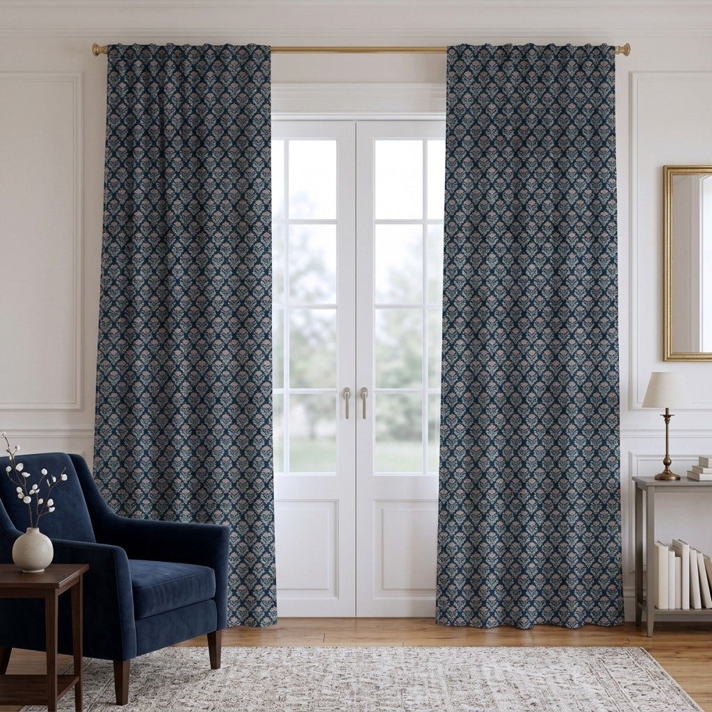 Ink & Petal - Curtain Panel - The Drapery