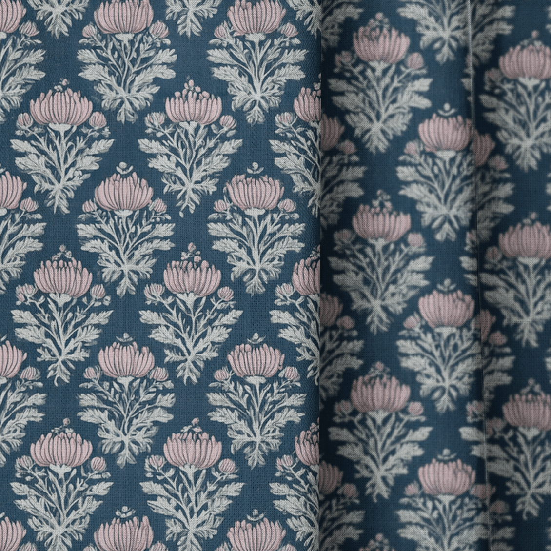 Ink & Petal - Curtain Panel - The Drapery