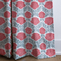 Irma Red - Curtain Panel - The Drapery