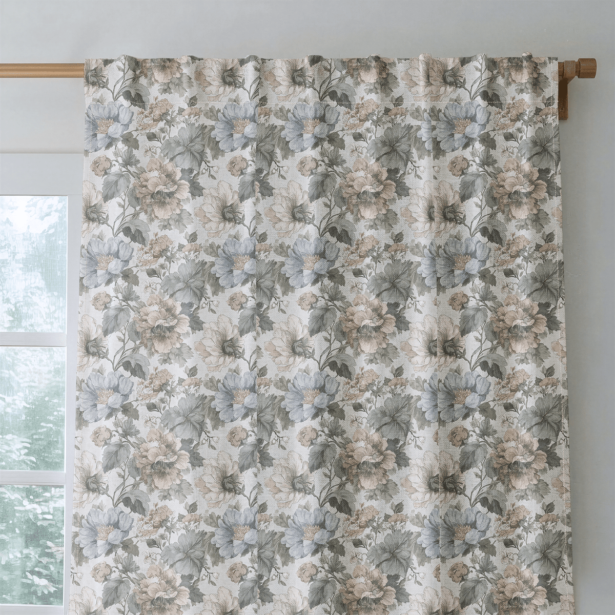 Isadora Blush - Curtain Panel - The Drapery