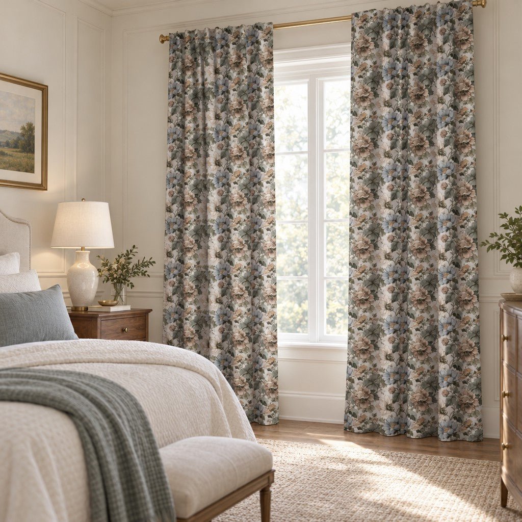 Isadora Blush - Curtain Panel - The Drapery