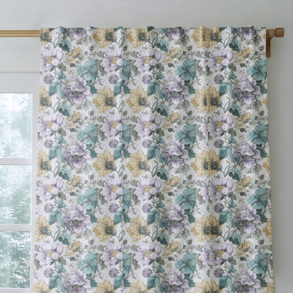 Isadora Lilac - Curtain Panel - The Drapery