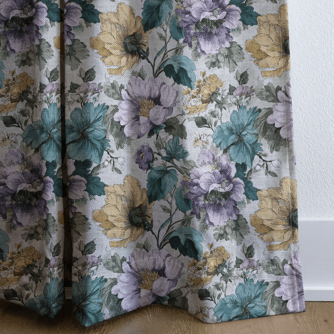 Isadora Lilac - Curtain Panel - The Drapery