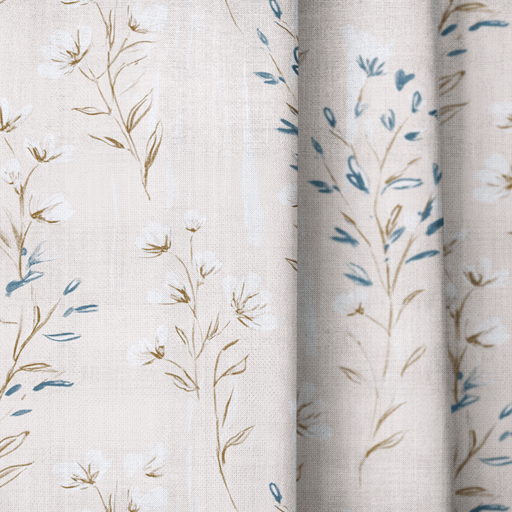 Isandro Blooms - Curtain Panel - The Drapery