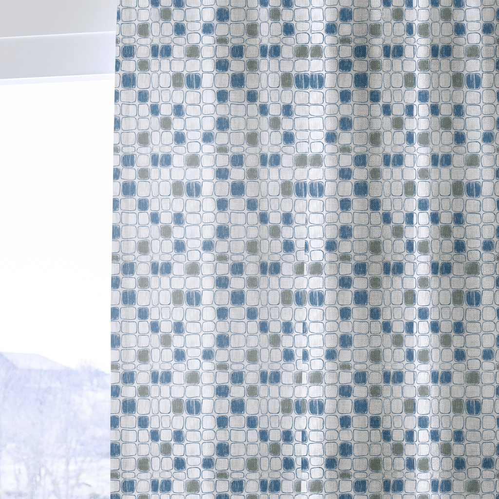 Isla Dots - Curtain Panel - The Drapery