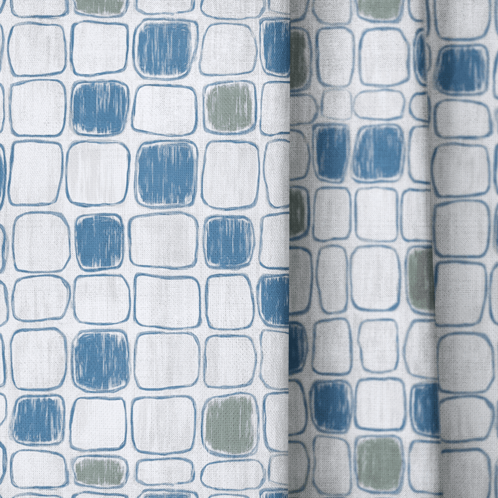 Isla Dots - Curtain Panel - The Drapery