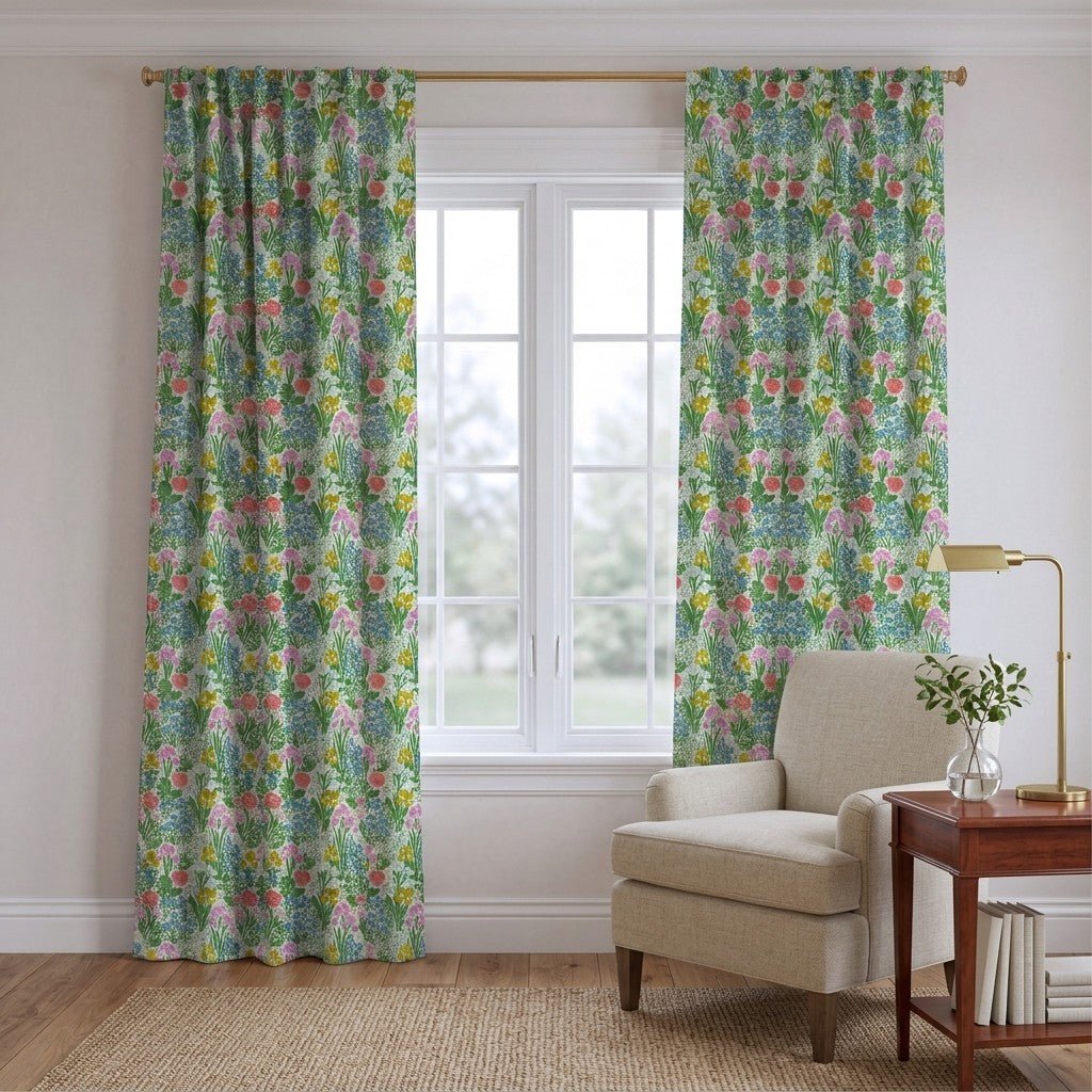 Isoldeira Garden - Curtain Panel - The Drapery