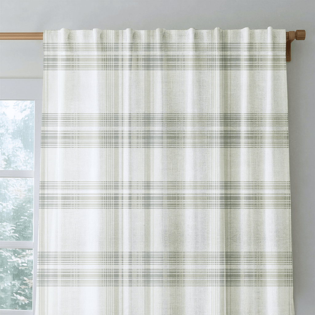 Ivory Cottage - Curtain Panel - The Drapery