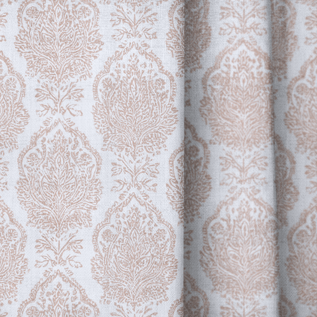 Ivory Frame - Curtain Panel - The Drapery