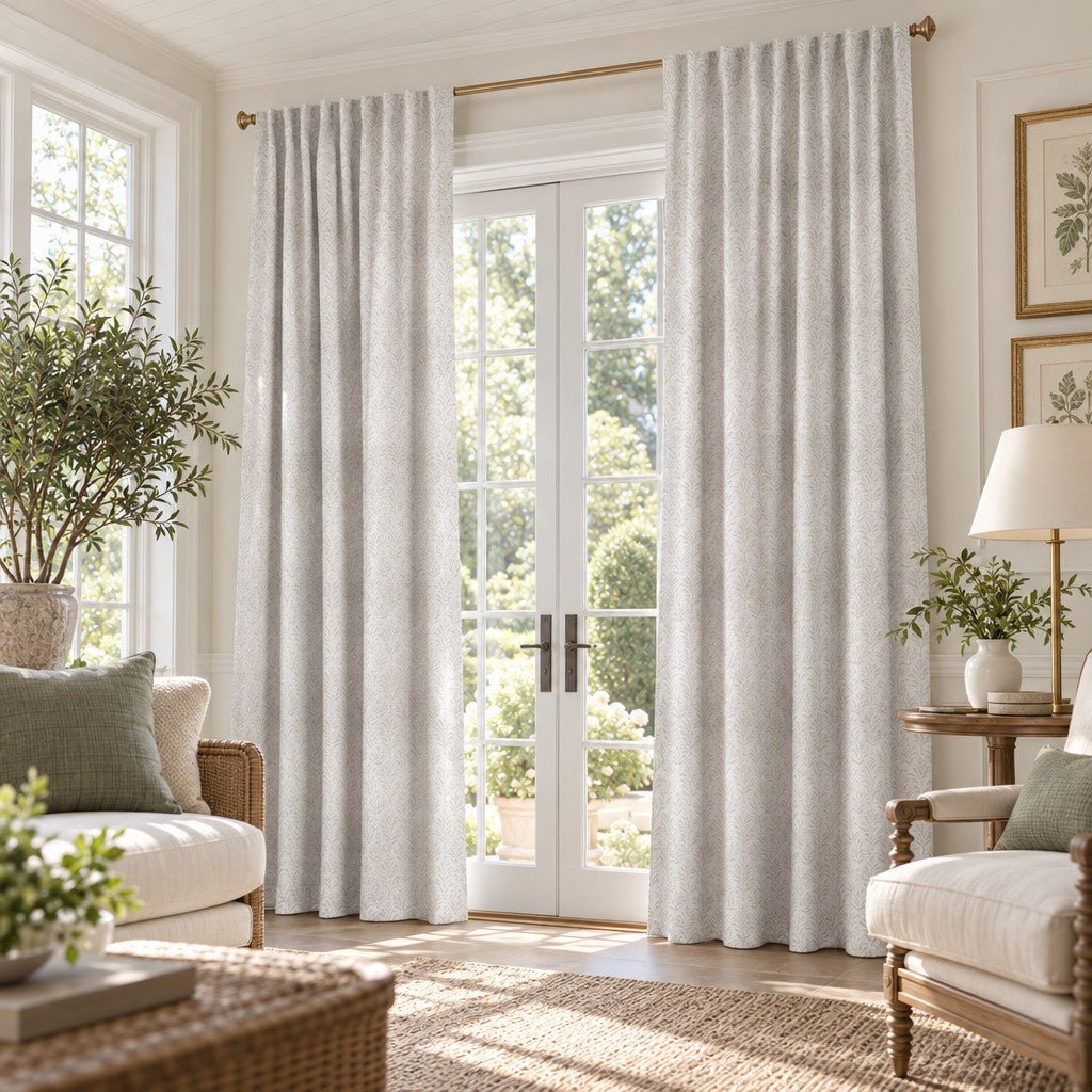 Ivory Grove - Curtain Panel - The Drapery