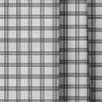 Ivory Windowpane - Curtain Panel - The Drapery