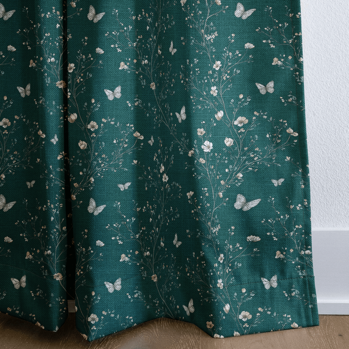 Jade Garden - Curtain Panel - The Drapery