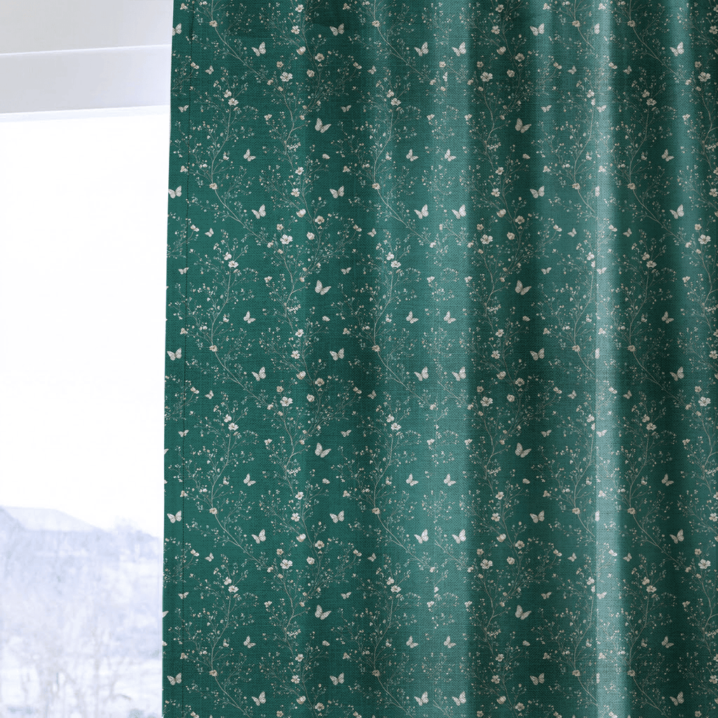 Jade Garden - Curtain Panel - The Drapery