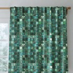 Jade Tide - Curtain Panel - The Drapery