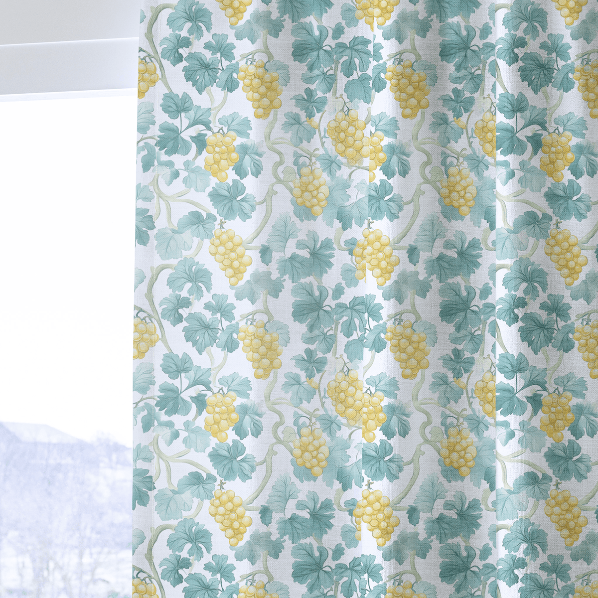 Janice - Curtain Panel - The Drapery