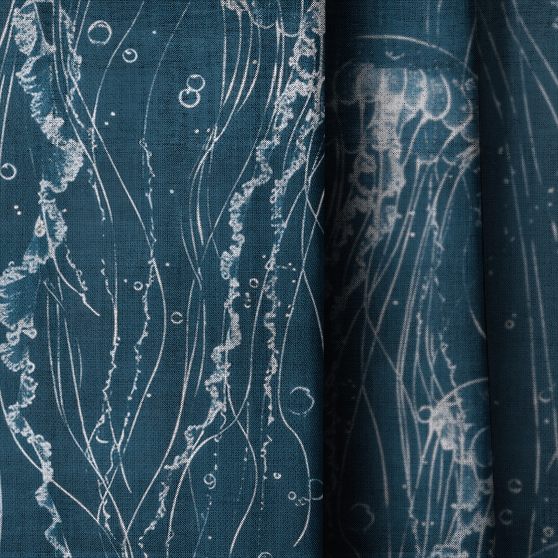 Jellyfall - Curtain Panel - The Drapery