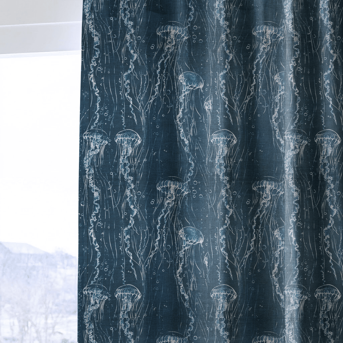 Jellyfall - Curtain Panel - The Drapery