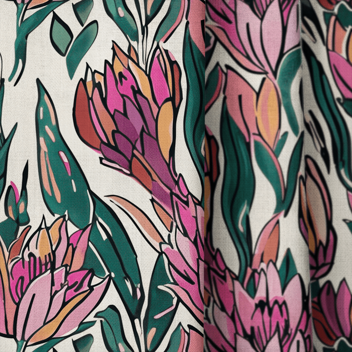 Jolenna - Curtain Panel - The Drapery