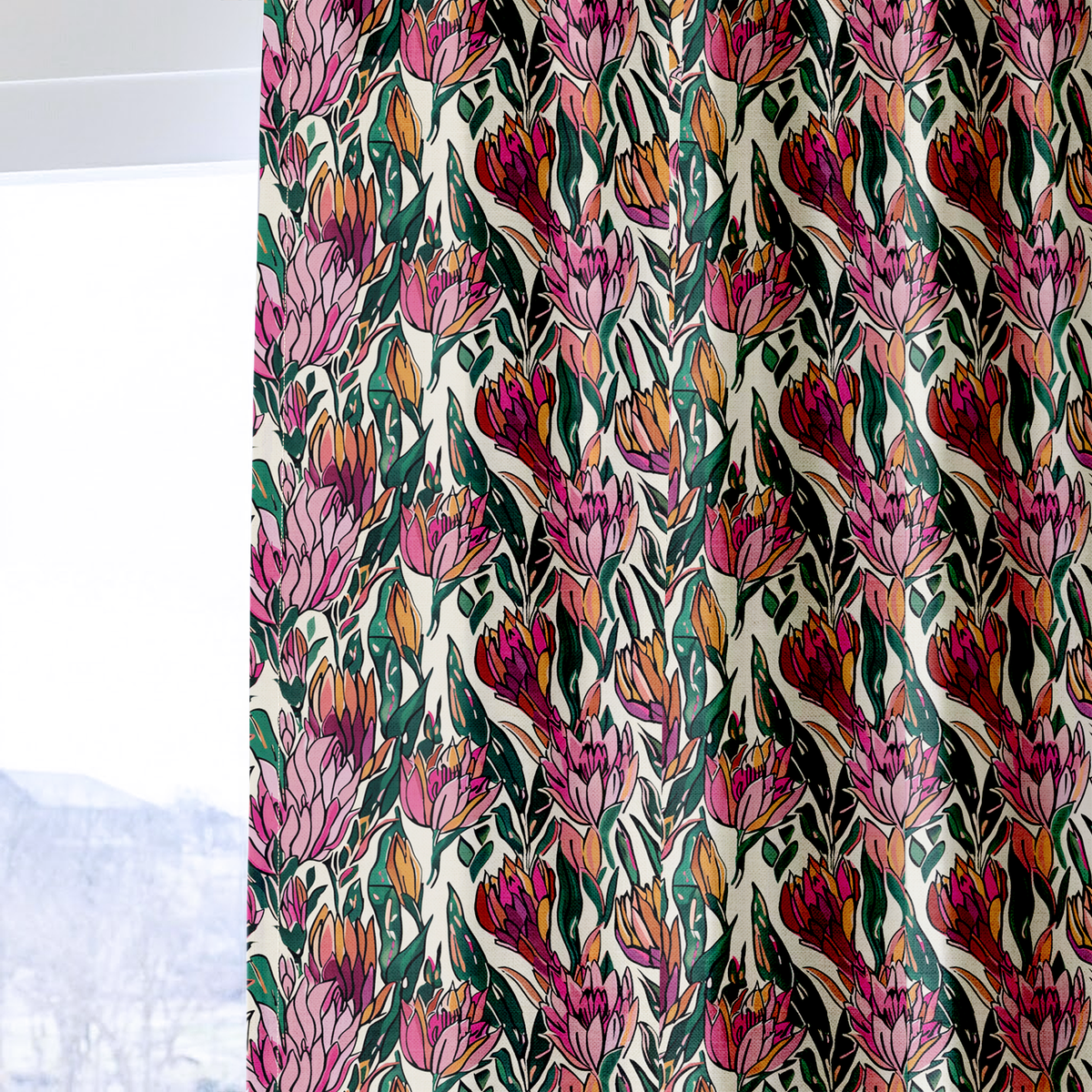 Jolenna - Curtain Panel - The Drapery