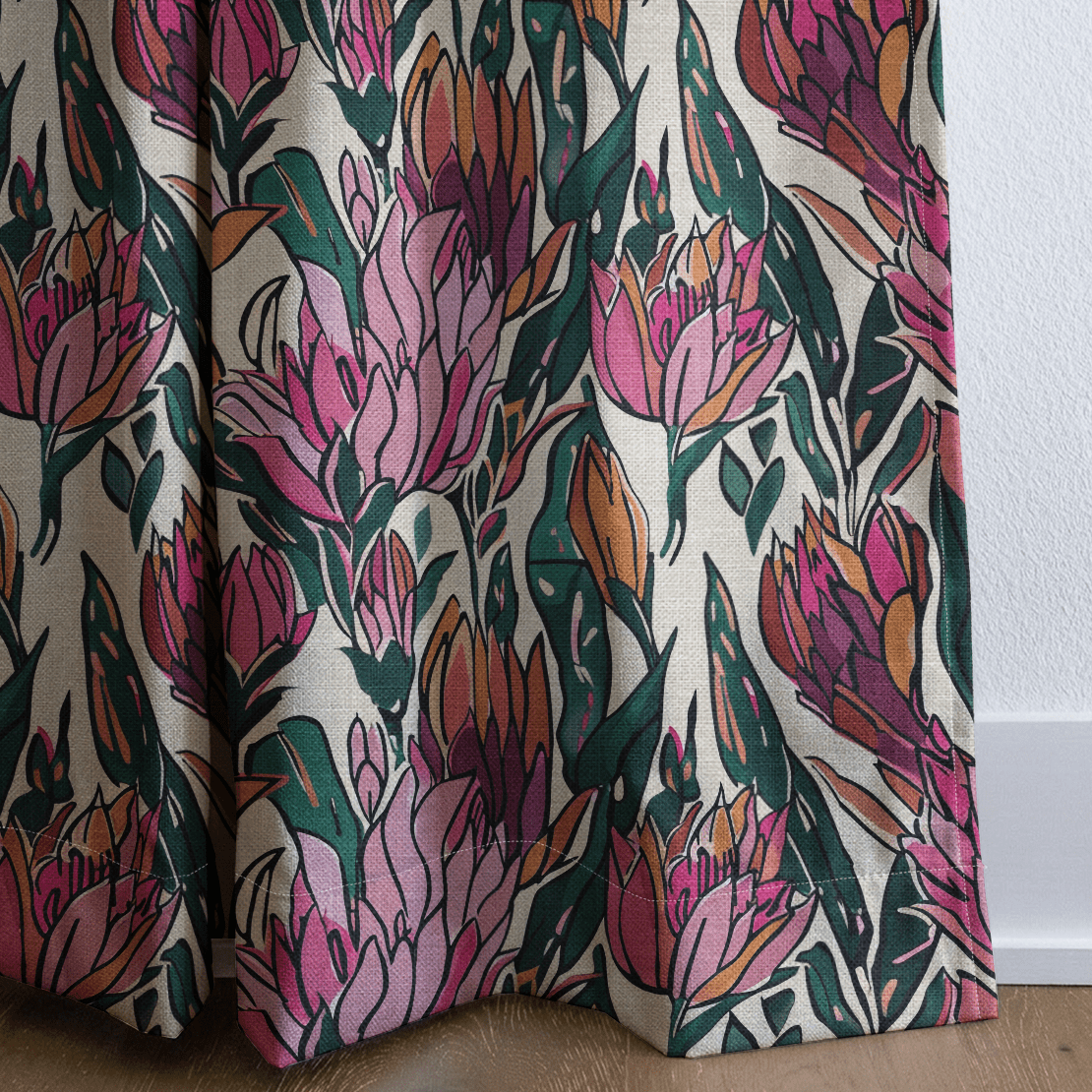Jolenna - Curtain Panel - The Drapery