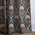 Josephine Ogee Floral - Curtain Panel - The Drapery