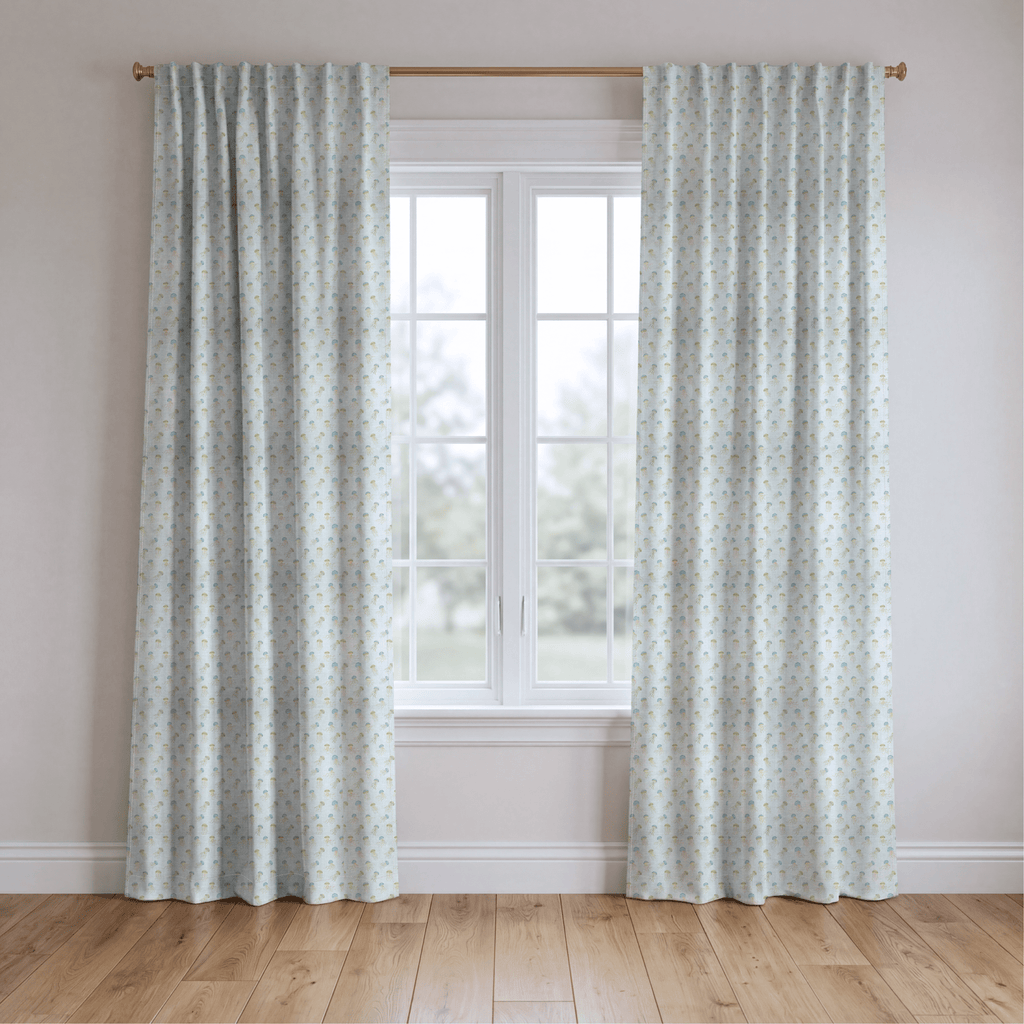Joyful Jellyfish - Curtain Panel - The Drapery