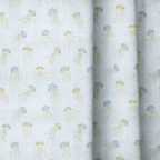 Joyful Jellyfish - Curtain Panel - The Drapery