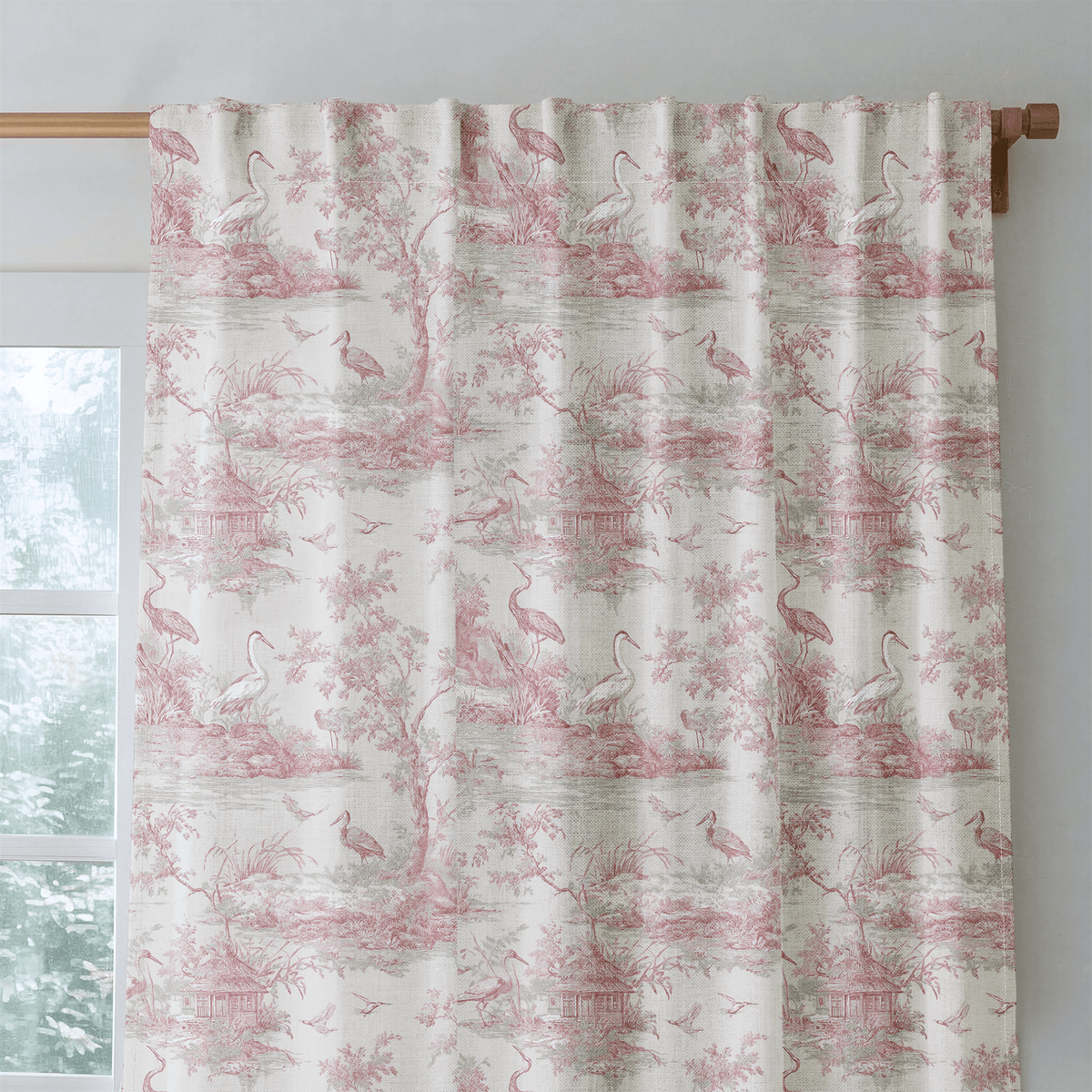 Julianne Toile - Curtain Panel - The Drapery