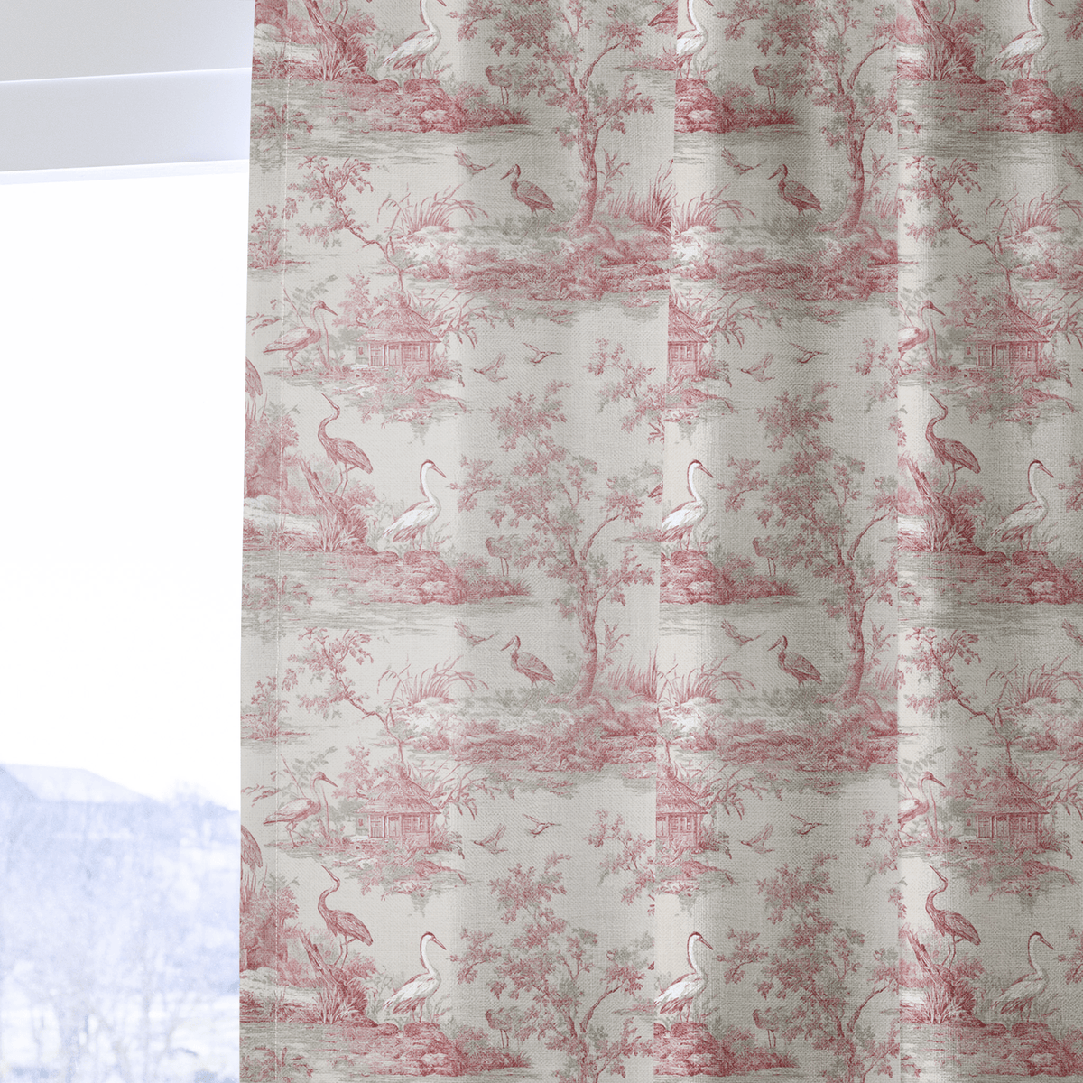 Julianne Toile - Curtain Panel - The Drapery