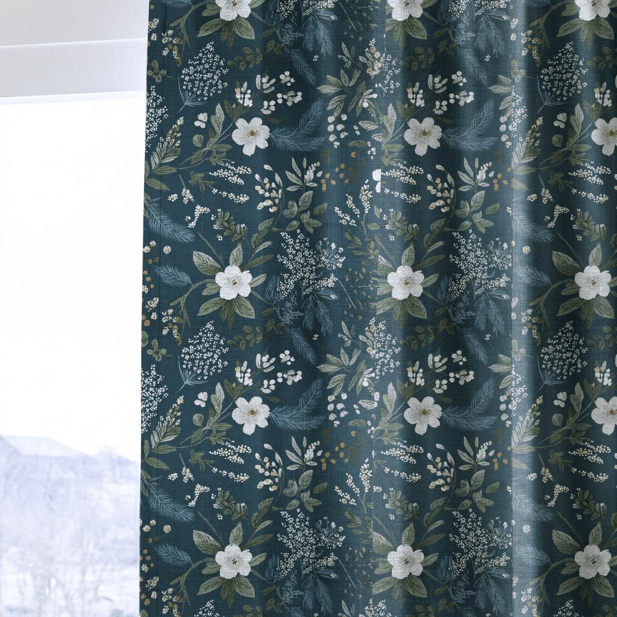 June Blossom - Curtain Panel - The Drapery