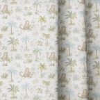 Jungle Monkey - Curtain Panel - The Drapery