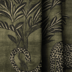 Jungle Prowl - Curtain Panel - The Drapery