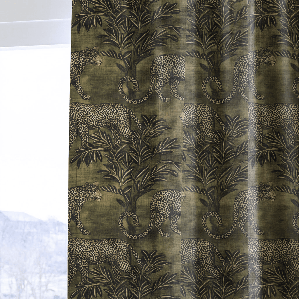 Jungle Prowl - Curtain Panel - The Drapery