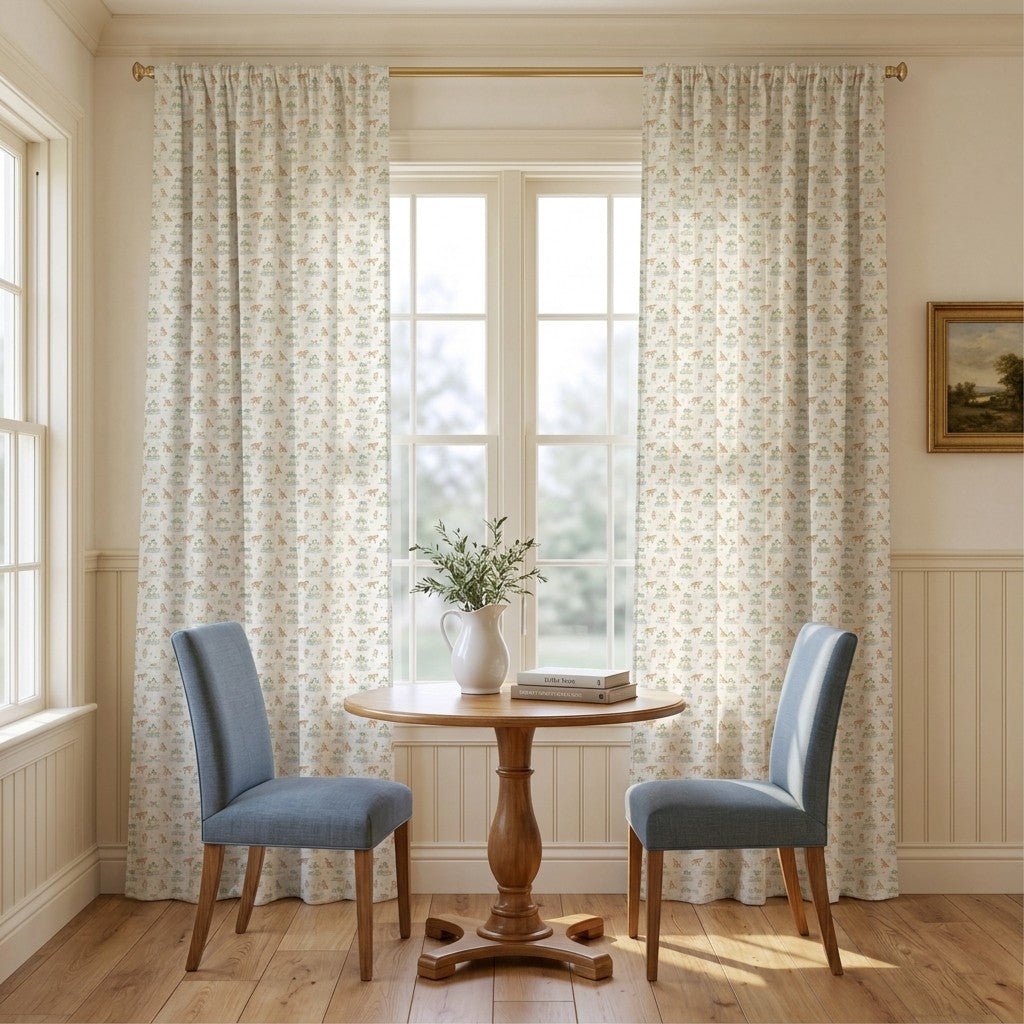 Jungle Tiger - Curtain Panel - The Drapery