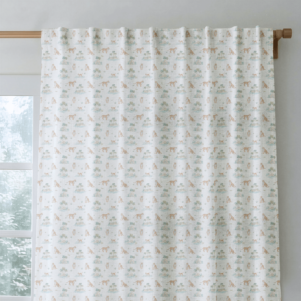 Jungle Tiger - Curtain Panel - The Drapery