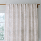 Junia Beige - Curtain Panel - The Drapery
